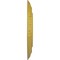 Ekena Millwork Artis Ceiling Medallion (Fits Canopies up to 6 7/8"), Hand-Painted Rich Gold, 15 3/4"OD x 1 3/8"P CM15ARRGS - alternate 2